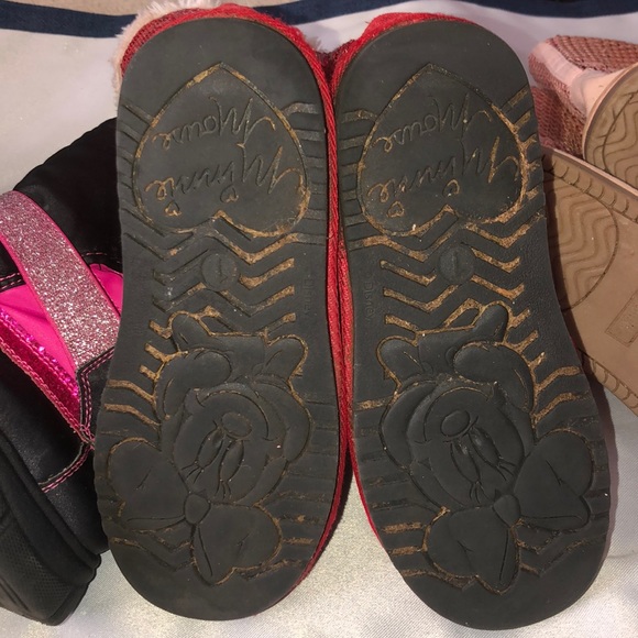 Minnie Mouse, sequins, snow, suede glitter boots - Picture 11 of 16